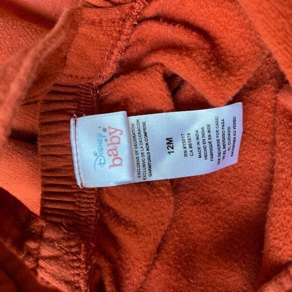 ⭐️ One of a kind ⭐️ 12 month orange DISNEY BABY Minnie romper with ruffl… - Picture 5 of 7